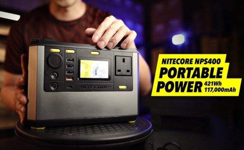 Автономное зарядное устройство Nitecore NPS400 ёмкостью 117000 мАч обеспечит энергией все ваши гаджеты