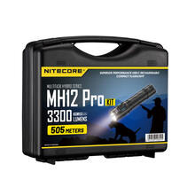 MH12PRO HUNTING KIT UHi 40 LED 3300люмен 650часов 505м 1*21700 (NL2150 5300Ah) Комплект:21700.RSW1pro. Фильтр NFG26 (зеленый) NFRG26  Фильтр (красный)