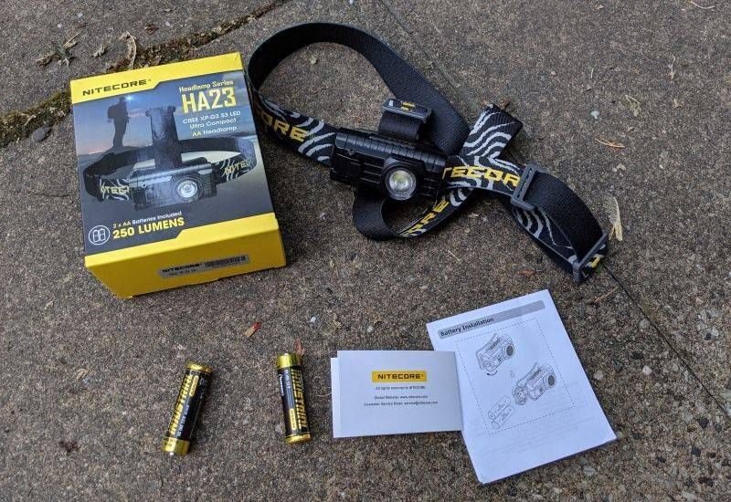Налобный фонарь Nitecore HA23