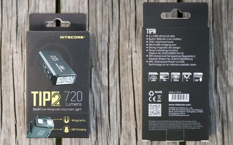 Фонарик-брелок Nitecore TIP2