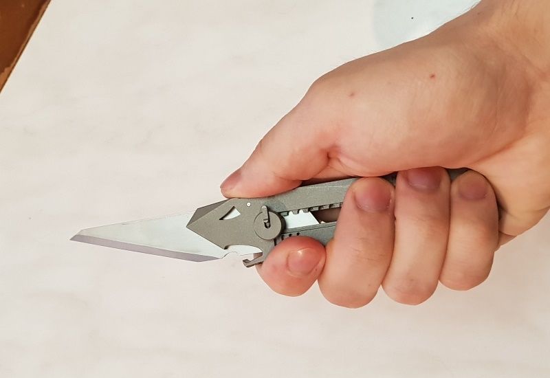 Складной титановый нож Nitecore NTK10